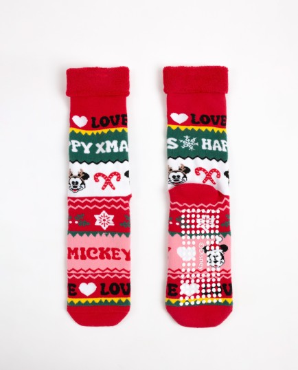 Calcetín Antideslizante Xmas para Mujer | Lovehomewear