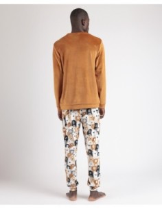 Pijama Manga Larga Velvet Family Bear para | MrDandy 2