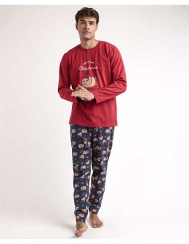 Pijama Manga Larga Have a Lazy Christmas para | MrDandy