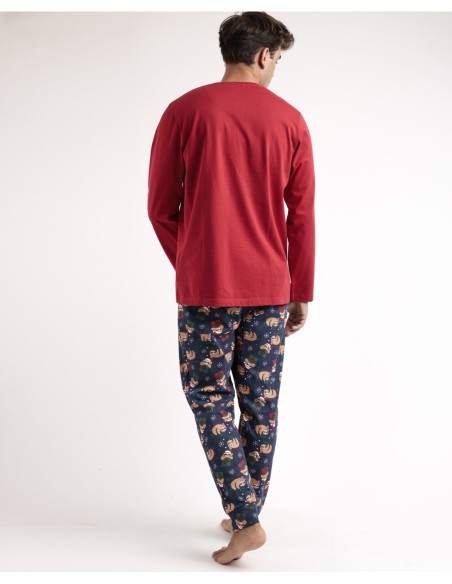 Pijama Manga Larga Have a Lazy Christmas para | MrDandy