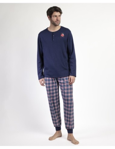 Pijama Manga Larga Tapeta Let It Snow para | MrDandy