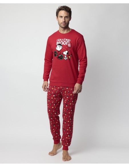 Pijama Manga Larga HoHo Mood para Hombre | MrDandy