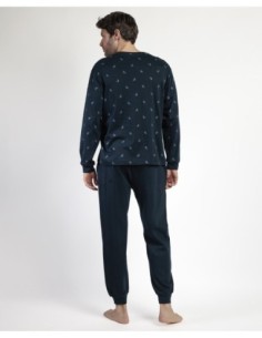 Pijama Manga Larga Tapeta Snow para Hombre | MrDandy 2