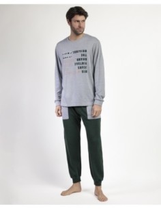 Pijama Manga Larga Den1962 para Hombre | MrDandy