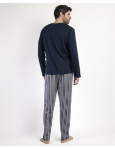 Pijama Manga Larga Tapeta Pointe para Hombre | MrDandy 2