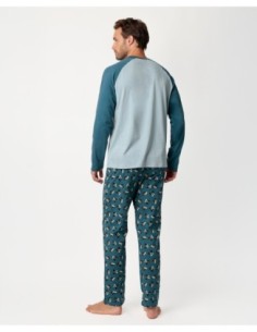 Pijama Manga Larga Lost Mickey para Hombre | MrDandy 2