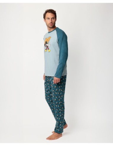 Pijama Manga Larga Lost Mickey para Hombre | MrDandy