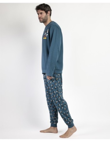 Pijama Manga Larga Felpa Lost Mickey para | MrDandy