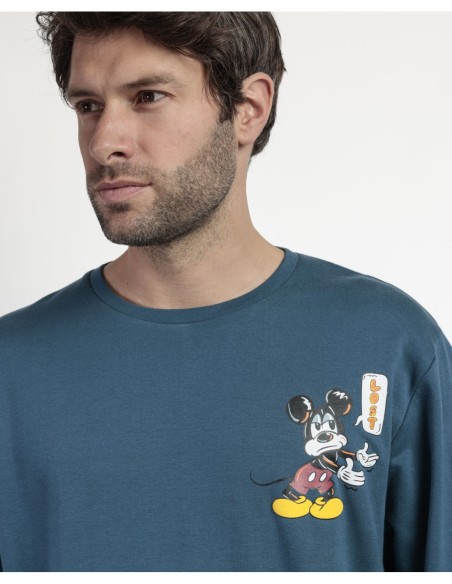 Pijama Manga Larga Felpa Lost Mickey para | MrDandy