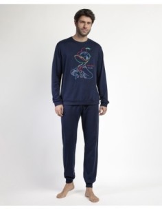 Pijama Manga Larga Donald Ok para Hombre | MrDandy