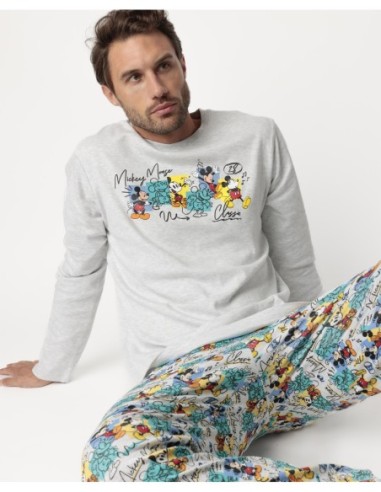 Pijama Manga Larga Original Mickey para | MrDandy