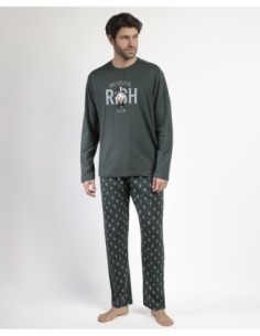 Pijama Manga Larga Mcduck para Hombre | MrDandy