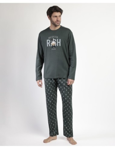 Pijama Manga Larga Mcduck para Hombre | MrDandy