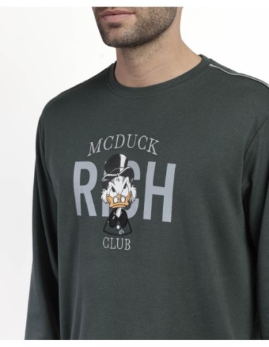 Pijama Manga Larga Mcduck para Hombre | MrDandy