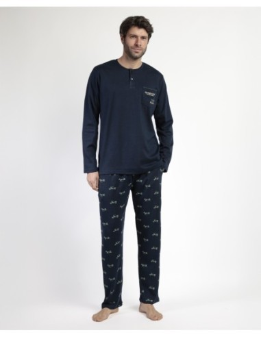 Pijama Manga Larga Tapeta Old School para | MrDandy