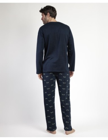 Pijama Manga Larga Tapeta Old School para | MrDandy