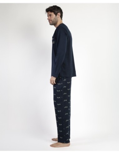 Pijama Manga Larga Tapeta Old School para | MrDandy