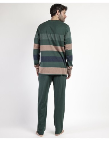 Pijama Manga Larga Rayas Wild Spirit para | MrDandy