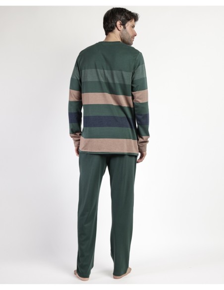 Pijama Manga Larga Rayas Wild Spirit para | MrDandy