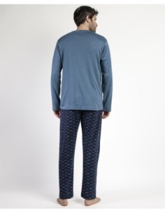 Pijama Manga Larga Road Race para Hombre | MrDandy 2