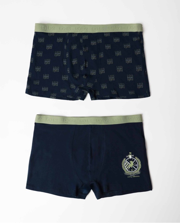 Calzoncillo/Boxer Escudo para Hombre, (Caja | Lovehomewear
