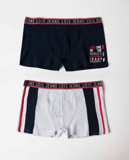 Calzoncillo/Boxer Leader para Hombre, (Caja | Lovehomewear