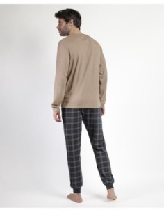 Pijama Manga Larga Cinnamon para Hombre | MrDandy 2