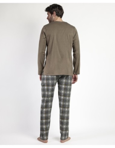 Pijama Manga Larga Tapeta Never Give Up para | MrDandy