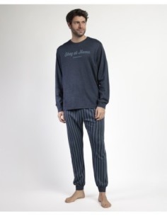 HOME Pijama Manga Larga Italic para | MrDandy