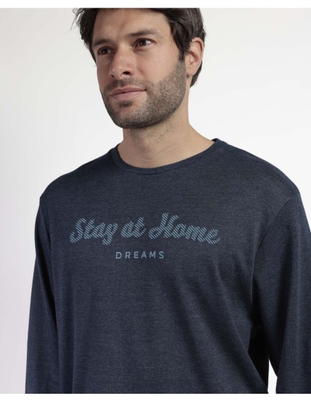 HOME Pijama Manga Larga Italic para | MrDandy