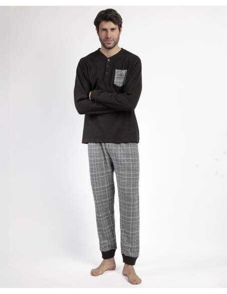 MAGNIFIC Pijama Manga Larga Tapeta Americano | MrDandy