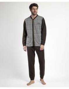 MAGNIFIC Pijama Manga Larga Abierto Americano | MrDandy