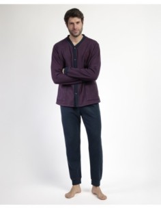 MAGNIFIC Pijama Manga Larga Abierto Tapeta | MrDandy