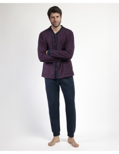 MAGNIFIC Pijama Manga Larga Abierto Tapeta | MrDandy