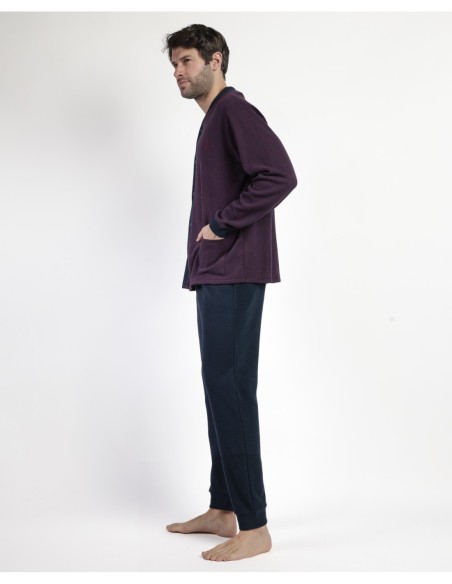 MAGNIFIC Pijama Manga Larga Abierto Tapeta | MrDandy