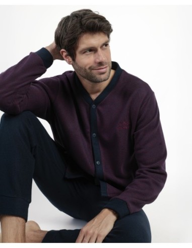 MAGNIFIC Pijama Manga Larga Abierto Tapeta | MrDandy