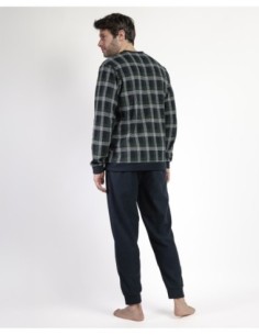 MAGNIFIC Pijama Manga Larga Tapeta Smeraldo | MrDandy 2