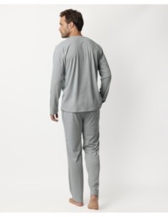 HOME Pijama Manga Larga Tapeta Canalé | MrDandy 2