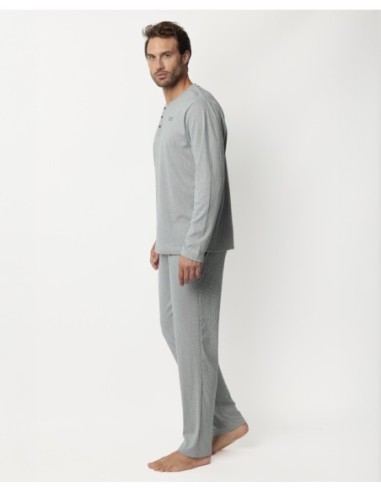 HOME Pijama Manga Larga Tapeta Canalé | MrDandy