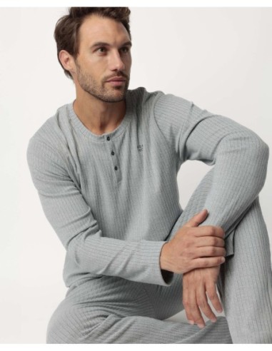 HOME Pijama Manga Larga Tapeta Canalé | MrDandy